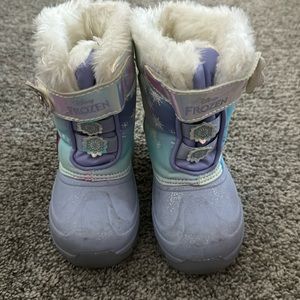 Frozen Snow boots toddler girls size 8